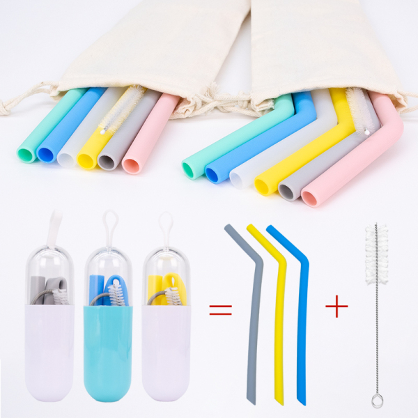 食品级硅胶吸管